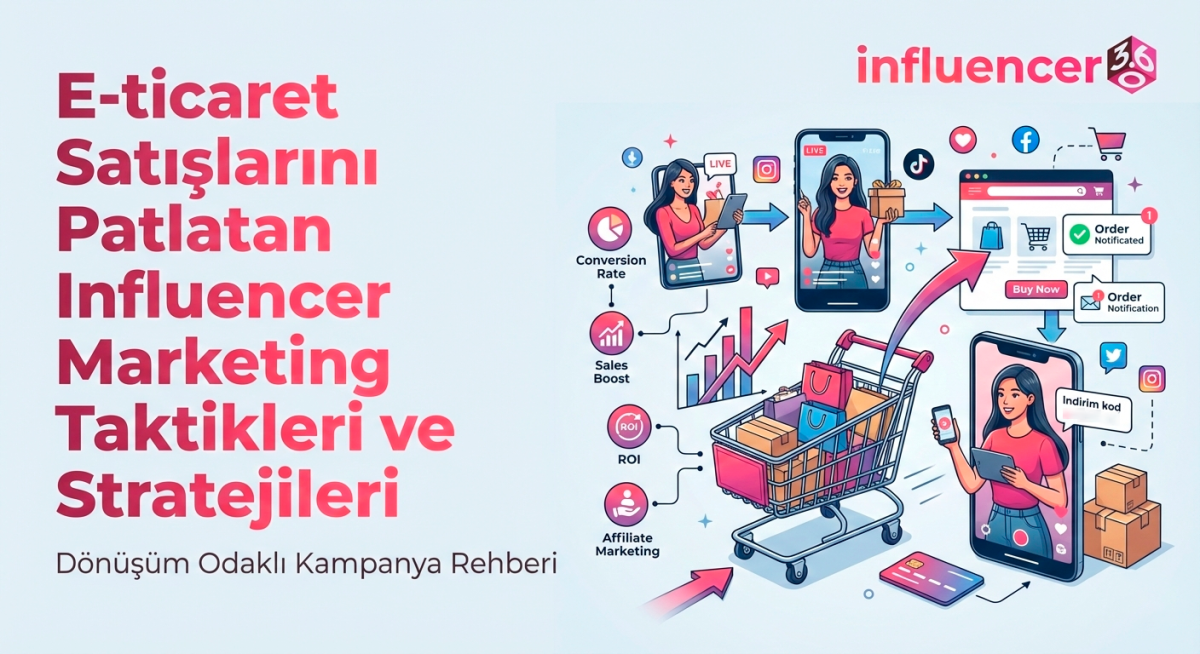 E-ticaret Satışlarını Patlatan Influencer Marketing Taktikleri ve Stratejileri